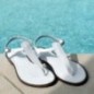 SANDALES LEE BLANCHES