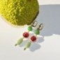 BOUCLES D'OREILLES BOBOLI AVENTURINE